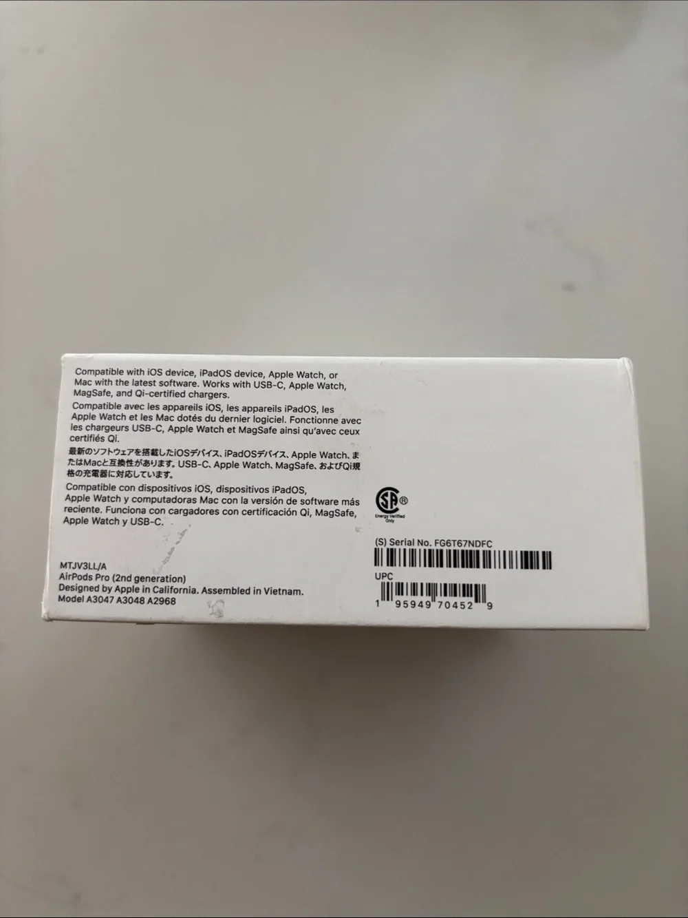 Apple AirPods Pro True Wireless Earbuds - White